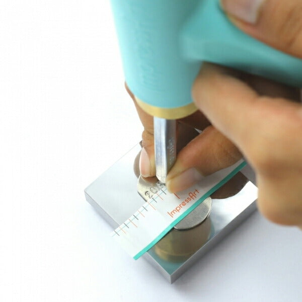 Metal engraved metal stamping "IMPRESSART Stamp Guide U5003" MIYUKI Miyuki