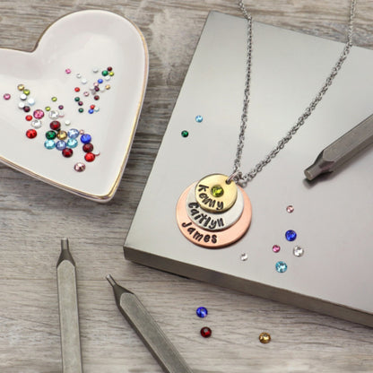 ختم معدني ختم معدني "ImpressArt Crystal Setter Kit مع كريستال U5020" MIYUKI Miyuki