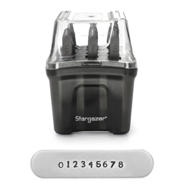 金属刻印 メタルスタンピング 『ImpressArt シグネチャーレタースタンプ Stargazer 数字 2mm U0007 2 1』 MIYUKI ミユキ