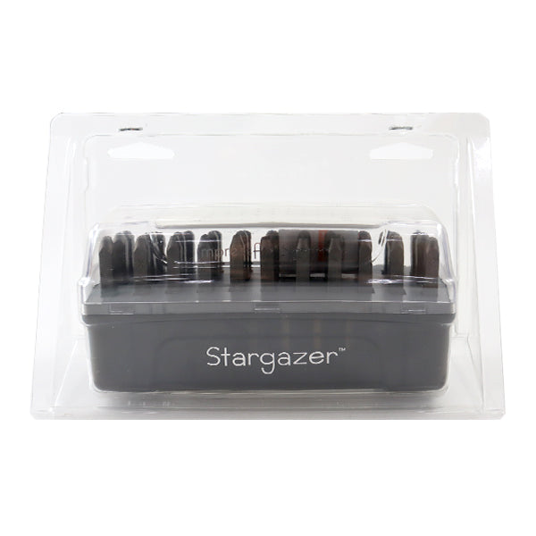 金属刻印 メタルスタンピング 『ImpressArt シグネチャーレタースタンプ Stargazer 大文字 2mm U0007 2 2』 MIYUKI ミユキ