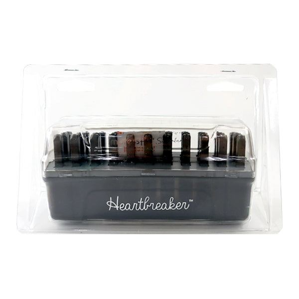 Stamping in metallo inciso in metallo "Impretrart Signature Letter Stamp Heartbreaker minuscola 3mm U0008 3 3" Miyuki Miyuki