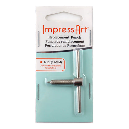 金属刻印 メタルスタンピング 『ImpressArt 穴あけパンチ用 交換パンチ (細) U5009 116』 MIYUKI ミユキ