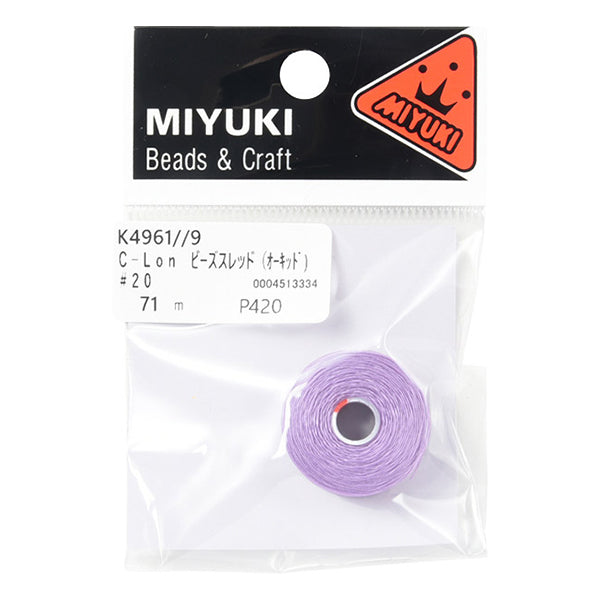 CuentasHilo "C-lon CuentasOrquídea de hilo alrededor de 71M #20 K4961-9" Miyuki miyuki