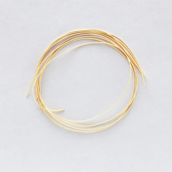 Handicraft parts "Mall 0.8mm width 160cm gold HC165" MIYUKI