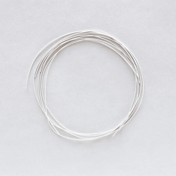 Handicraft parts "Mall 0.8mm width 160cm silver HC166" MIYUKI