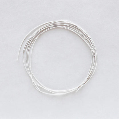 Handicraft parts "Mall 0.8mm width 160cm silver HC166" MIYUKI