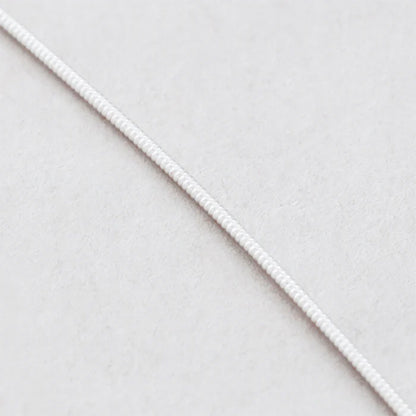 Handicraft parts "Mall 0.8mm width 160cm silver HC166" MIYUKI