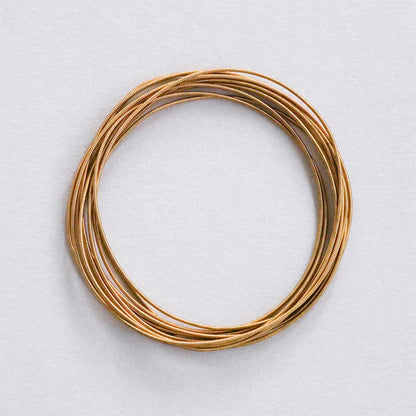 Handicraft parts "Mall 1mm width 2m light brown HC168//7" MIYUKI