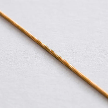 Handicraft parts "Mall 1mm width 2m light brown HC168//7" MIYUKI