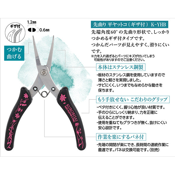 Artesanías "Kurobisai con el delantero doblando el plano yatsco giza k-yhbg"