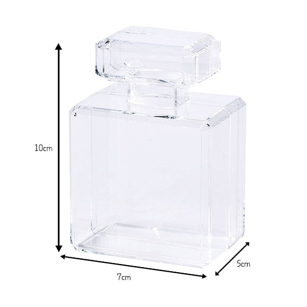 Base de disposición "Botella de perfume acrílico transparente pequeño HBR-588"