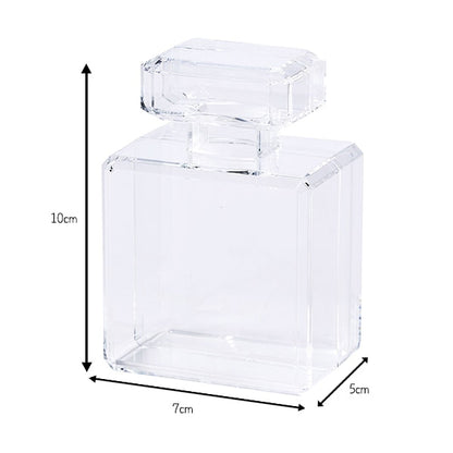 Base de disposición "Botella de perfume acrílico transparente pequeño HBR-588"