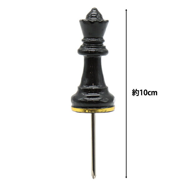 Outil "Échecs Série Driver Queen Black DRP1-CH-QU-BK" Une vie de décoration