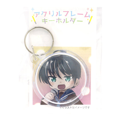 Piezas de la artesanía "Llavero del marco acrílico Maru 10-4198"