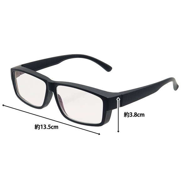 Loupe "Fashion Loupe Glasses Square Black 1.6x ZK2105-0001"