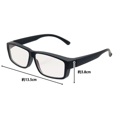 Loupe "Fashion Loupe Glasses Square Black 1.6x ZK2105-0001"