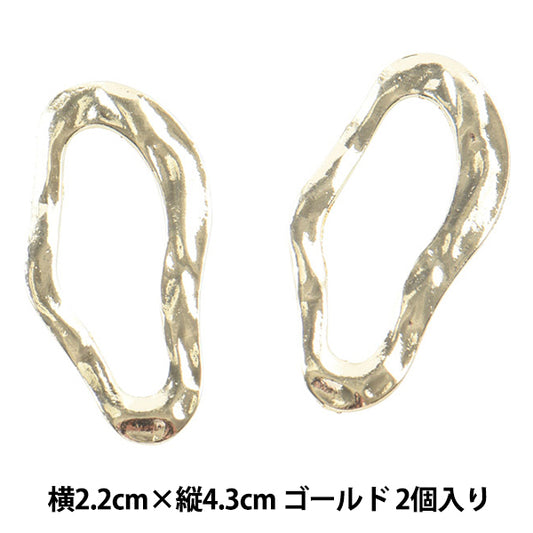 Materiale accessorio "Parti metalliche Gold Gold 2 pezzi GN-60-19A-09G"