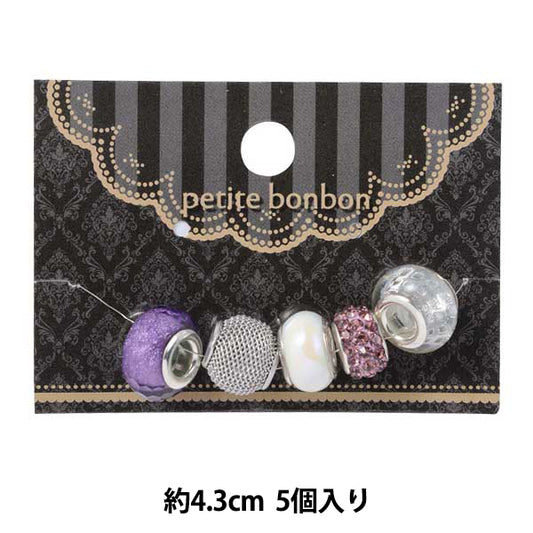 Matériel accessoire « Rondel »Perles Mélange d'argent violet 1 ensemble GN-21-I-1"