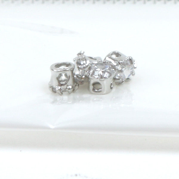 Accessories material "Cubic zirconia with pedestal"