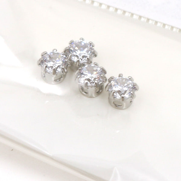 Zubehörmaterial "Kubikzirkonia mit Sockel"