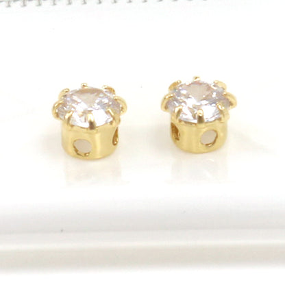 配件材料“带基座的立方锆”