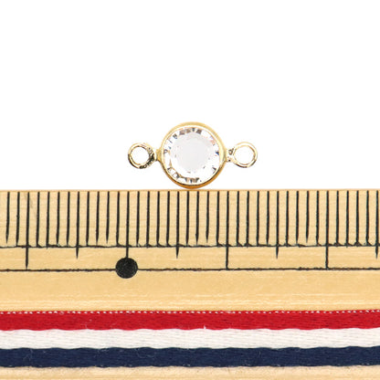 アクセサリー素材 『プレシオサ ジョイントパーツ SS29 2個入り ゴールド 428/2R-CRY/G』