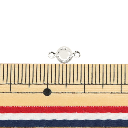 アクセサリー素材 『プレシオサ ジョイントパーツ SS24 2個入り シルバー 934/2R-CRY/S』