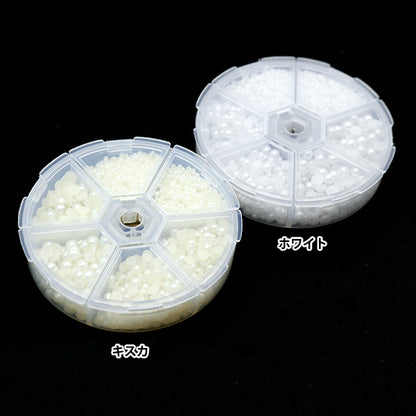 Zubehörmaterial "halb rundes Perle Set kleiner Kiscka 2mm, 4 mm, 5mm EPB101444"