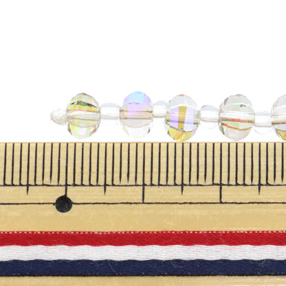 خرز "زجاج"خرز Multi Cut 6mm Aurora Jin24-G-9"