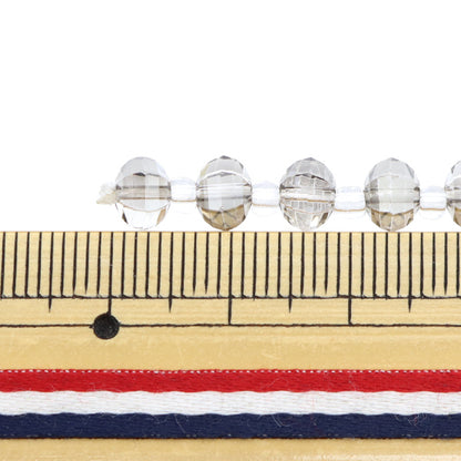 خرز "زجاج"خرز Multi Cut 6mm Gray Shadow Jin24-G-12"