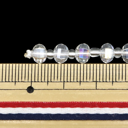 خرز "زجاج"خرز متعددة الكريستال Aurora jin24-G-13 cut"