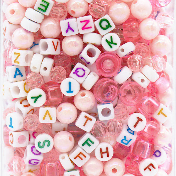 pacchettoPerline "Bellissimi perle Jar Girly Mix AR-B-03"