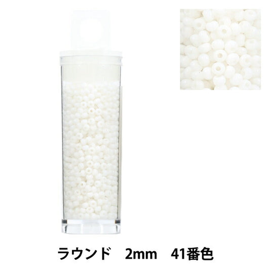 珠 “小盒子”珠 圆形2mm 41号色