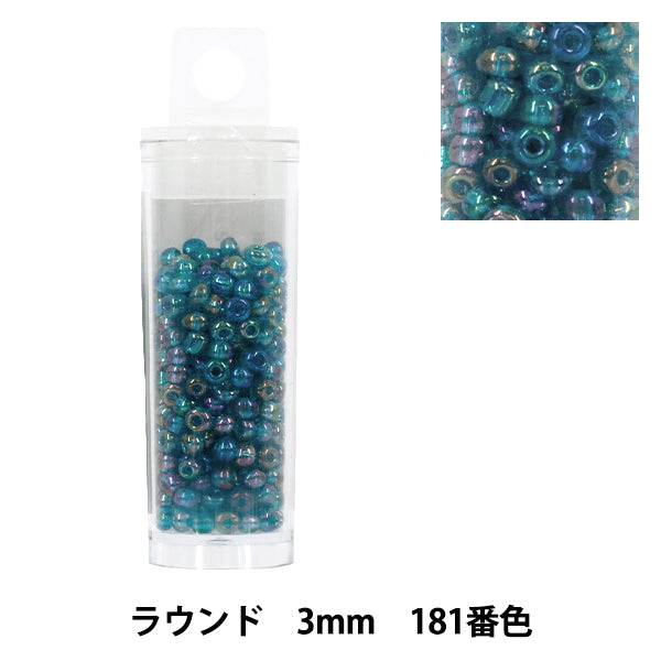 Beads "petit caseBeads Round 3mm 181st color"