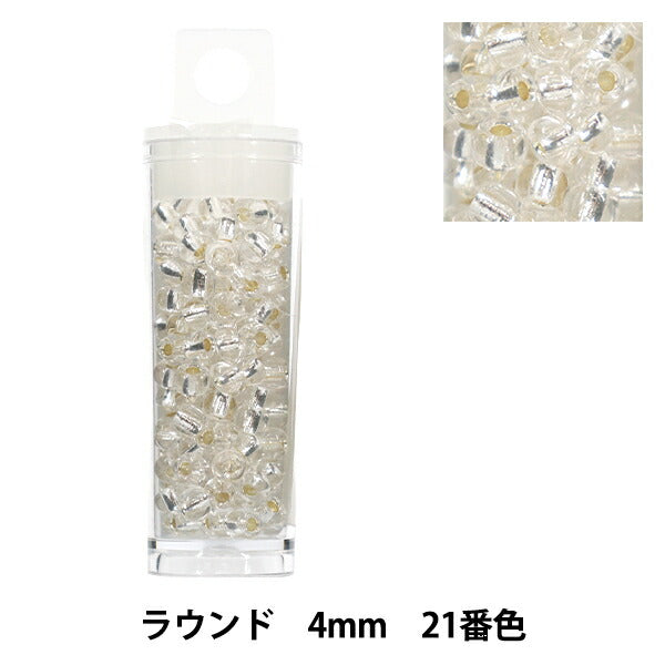 Beads 『Petit caseBeads Round 4mm 21st color”