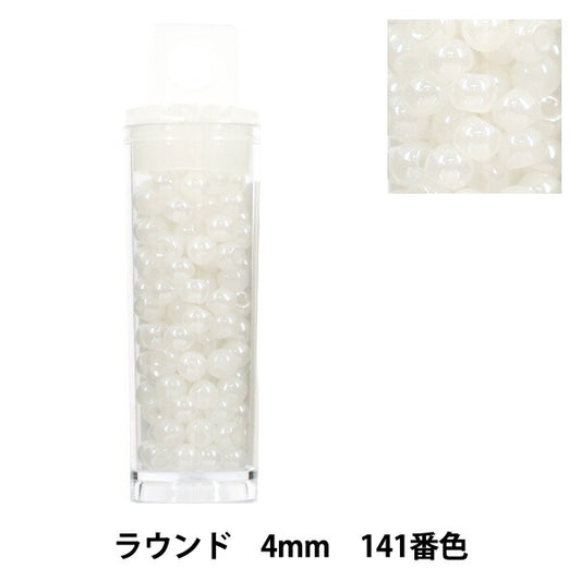 珠 “小盒子”珠 圆形4mm 141号色