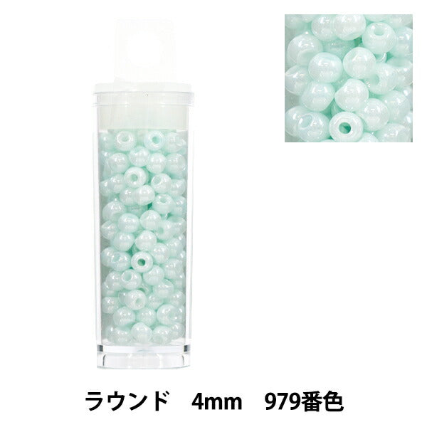 Beads 『Petit caseBeads Round 4mm color 979”