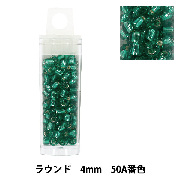 Perline "piccolo casoPerline Colore tondo 4mm 50A"