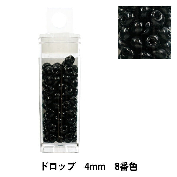 Perlen 『Kleiner FallPerlen Tropfen 4 mm 8. Farbe“