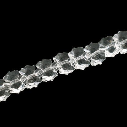 Cuentas "vidrioCuentas CintaPasta aprox. Cristal 6×8mm JAN25-80-A”