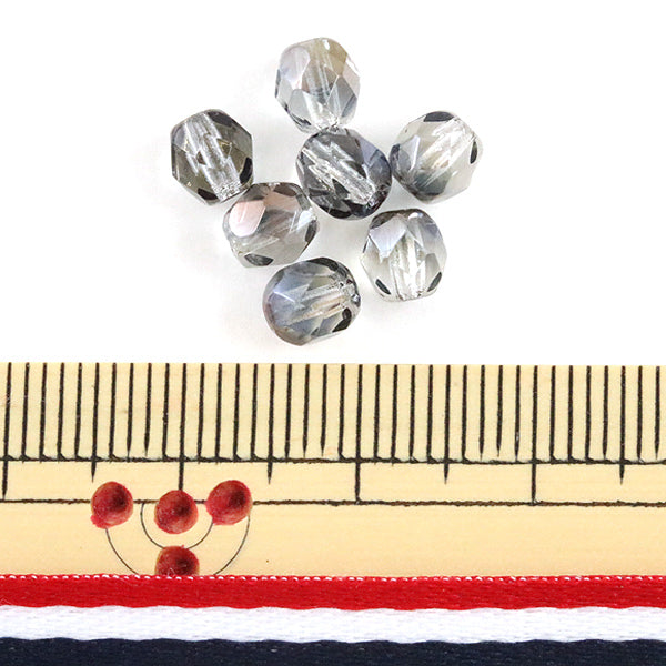 구슬 "소방 광택 Crystal Valenten 5mm 20 정제"