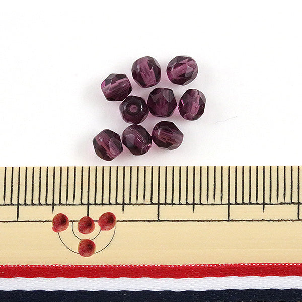 Perline "Ametista polacco da 4 mm 30 compresse"