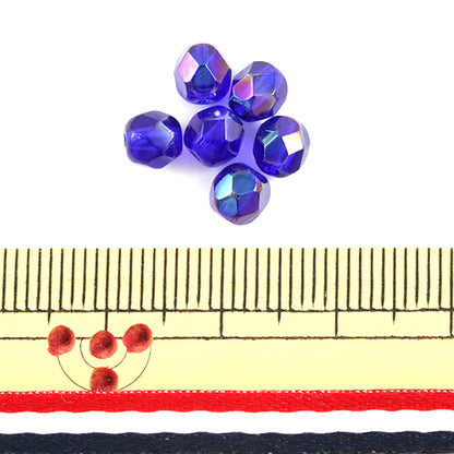 구슬 "광택 폴란드 코발 토스Lecien 5mm 15 정제]