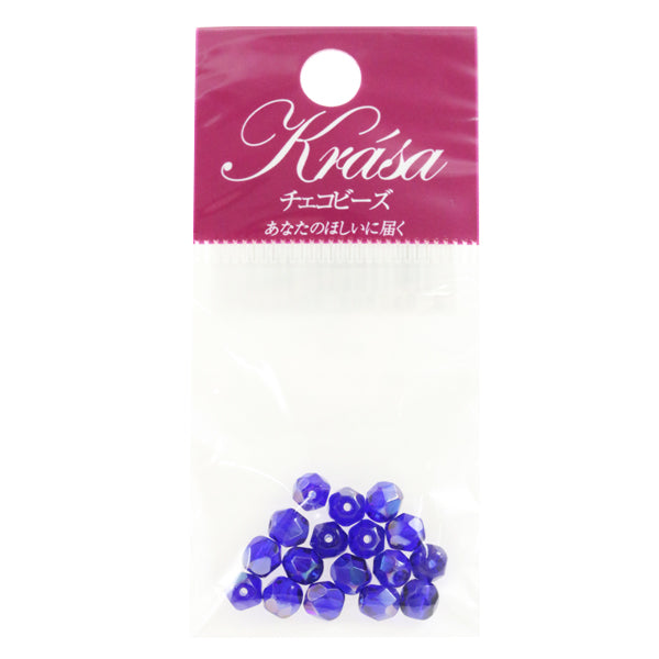 구슬 "광택 폴란드 코발 토스Lecien 5mm 15 정제]