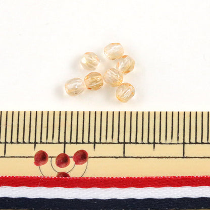 ビーズ 『ファイアポリッシュ シャンパンラスター 3mm 25粒入』