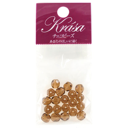 구슬 "화재 폴란드 연기 파스 6mm 20 정제"