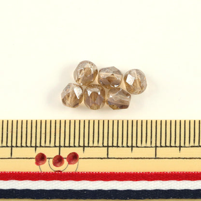 Perline "Luci di polacco per il fuoco Moke Pars White Star 5mm 20 compresse"