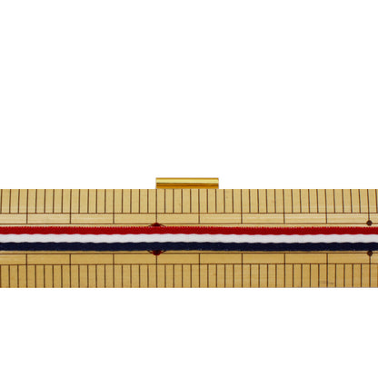 Beads "Czech seedBeads Bugle Gold 1.5cm 20 pieces]