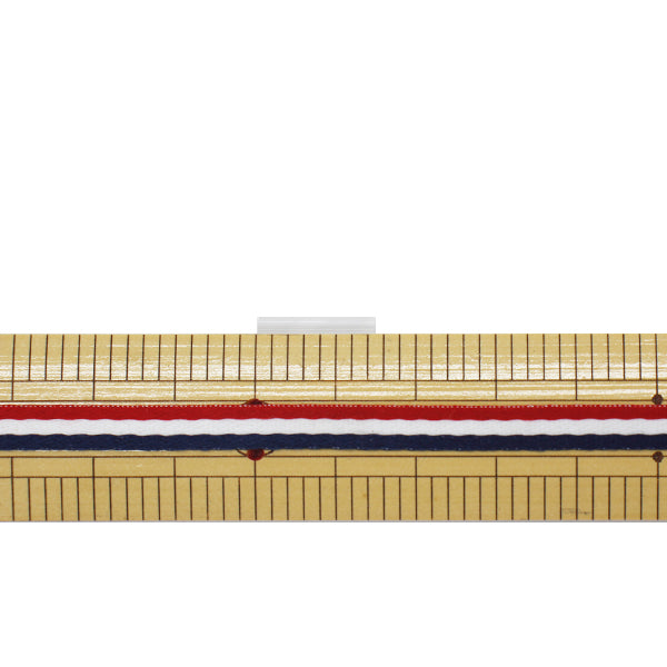 Beads "Czech seedBeads Bugle Hexagon Satin White 1.5cm 20 pieces]