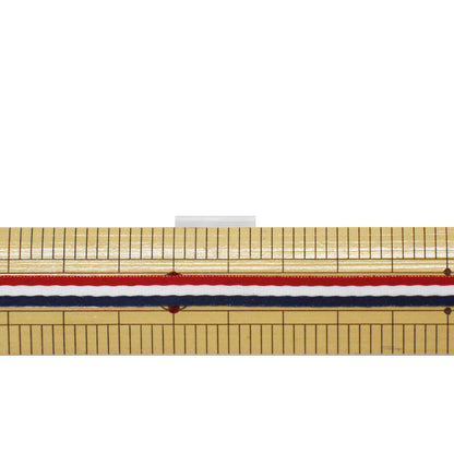 Beads "Czech seedBeads Bugle Hexagon Satin White 1.5cm 20 pieces]